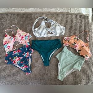 CUPSHE Swim Trio -  sz XL/XXL